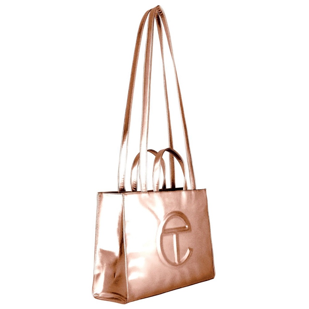 Medium Metallic Copper Telfar Bag 🤎